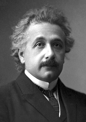 "Albert Einstein, Nobel Prize Winner in Physics"