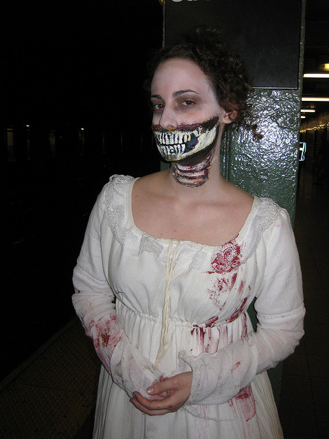 "A Pride and Prejudice Zombie Bride" image by zombieite