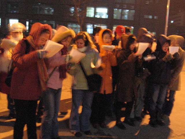 "Outdoor Carolling at Night" image by The Wu's Photo Land