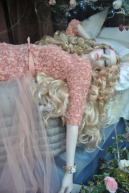 "Beauty Sleep for Sleeping Beauty by Elie Saab at Harrods" image by Loco Steve (Steve Wilson)