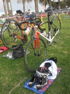 "Triathlon Transition Zone in St. Kilda" image by pfctdayelise (Brianna Laugher)