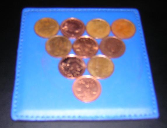 "Four-Ten Triangle in Pennies" by Mike DeHaan in Decoded Science