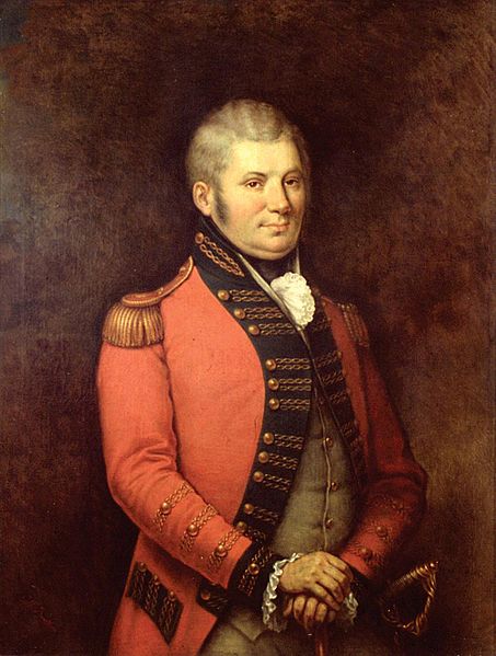 "Portrait of Colonel John Graves Simcoe" image of a portrait by George Theodore Berthon owned by Archives of Ontario
