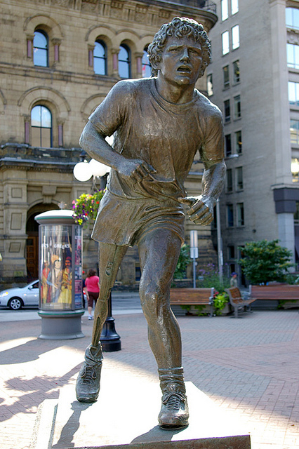 "Statue of Terry Fox in Ottawa" image by vlitvinov (Vlad Litvinov)