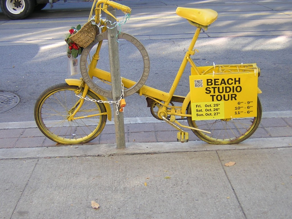 "Beach Studio Tour Bike Oct. 2013" image by Mike DeHaan