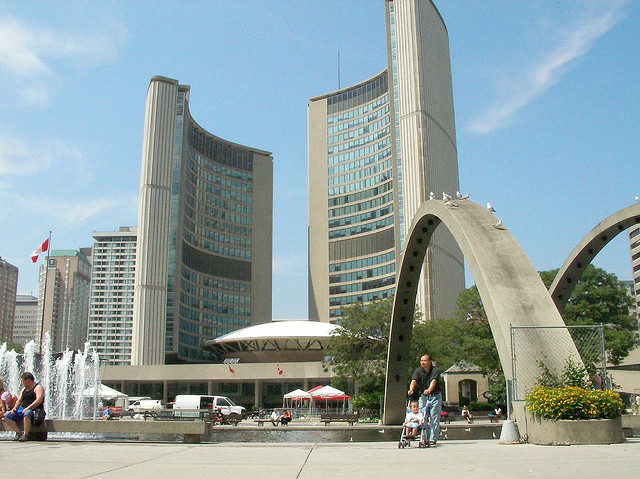 "Nathan Phillips Square in Toronto" image by machernucha (Mike chernucha)