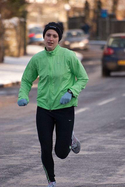 "A Halifax Harrier (UK) Demonstrates Cold Weather Running" image by AdamKR under CC license