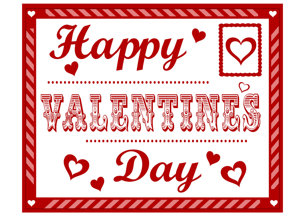 "Valentine Day Greeting" image by "Malia Karlinsky - Yesterday on Tuesday" under CC license