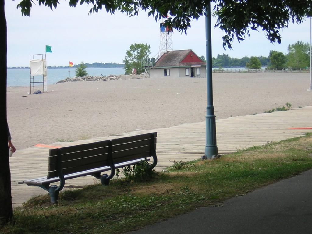 "Leuty Lifeguard Station and the Boardwalk in Toronto" image (c) by Mike DeHaan