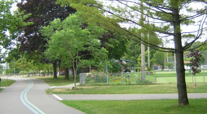 The Eastern Section of the Martin Goodman Trail in Toronto